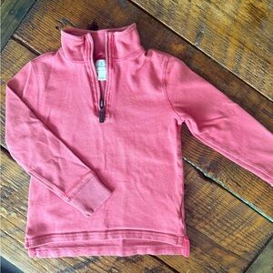 Crewcuts 3/4 zip cotton light sweatshirt. XS (4-5 Toddler)